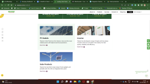 Waaree solar products